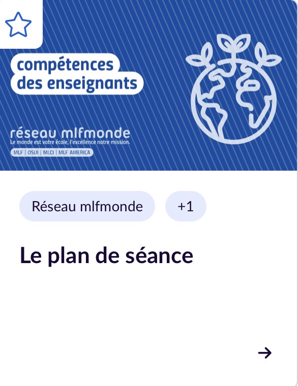 Nouveau parcours