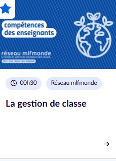 Nouveau parcours